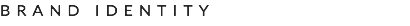 BRAND IDENTITY