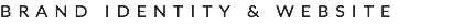 BRAND IDENTITY & WEBSITE